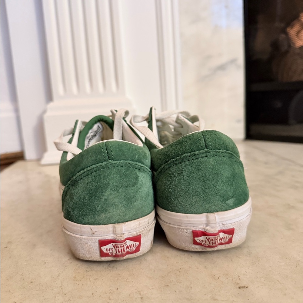 Vans Green Suede Women’s Shoes - Picture 4 of 5